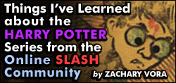 Things I've Learned about the Harry Potter Series from the Online Slash Community