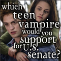 Which Teenage Vampire Would You Support for U.S. Senator?