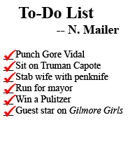 Mailer's To-Do List